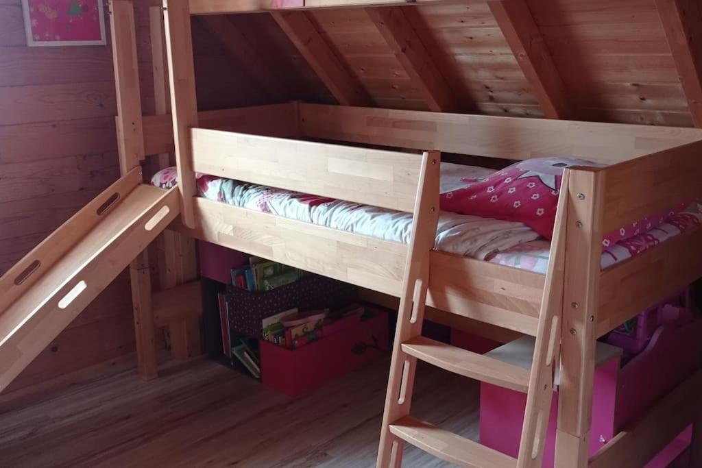 Chalet Familial En Bois A 150 M De La Mer Santec Bagian luar foto